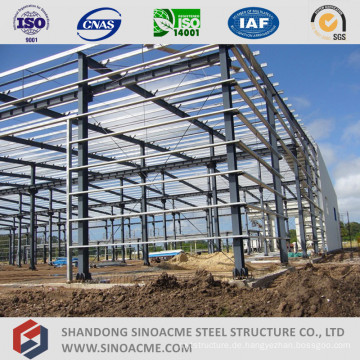 Vorgefertigte Multi Span Steel Structure Workshop